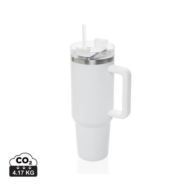 Obrázky: Termohrnček 1200ml, RCS recykl. nerez, biela, Obrázok 9
