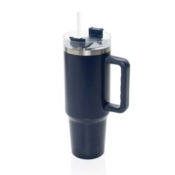 Obrázky: Termohrnček 1200ml, RCS recykl. nerez, nám. modrá