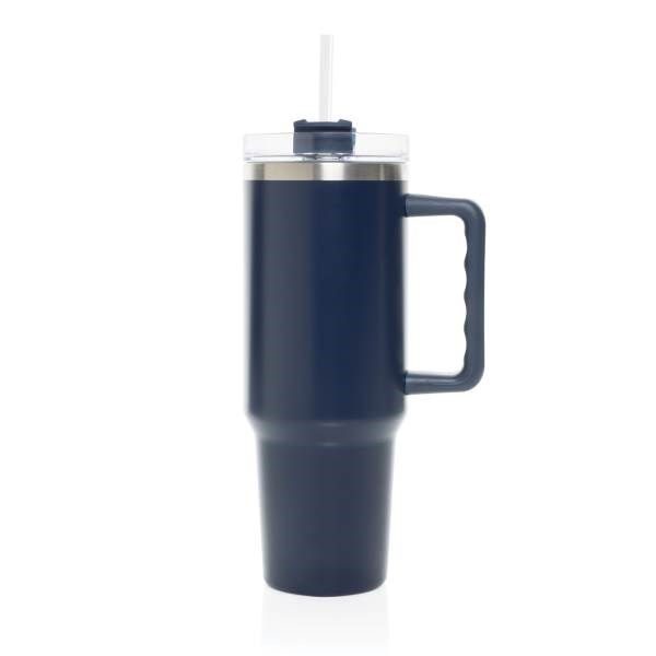 Obrázky: Termohrnček 1200ml, RCS recykl. nerez, nám. modrá, Obrázok 2