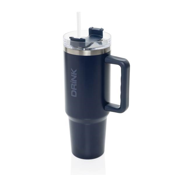 Obrázky: Termohrnček 1200ml, RCS recykl. nerez, nám. modrá, Obrázok 4