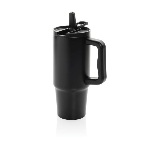 Obrázky: Netečúci termohrnček, RCS nerez 900 ml, čierna