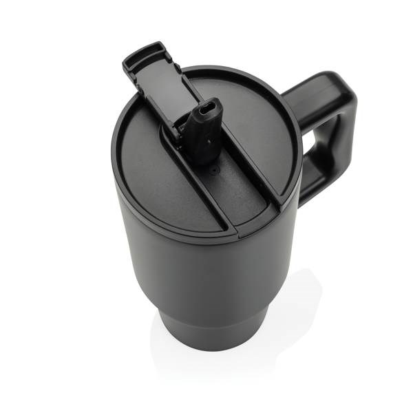 Obrázky: Netečúci termohrnček, RCS nerez 900 ml, čierna, Obrázok 2