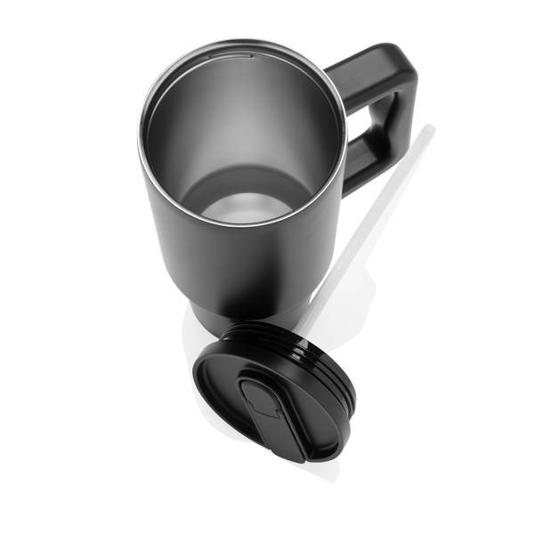 Obrázky: Netečúci termohrnček, RCS nerez 900 ml, čierna, Obrázok 3