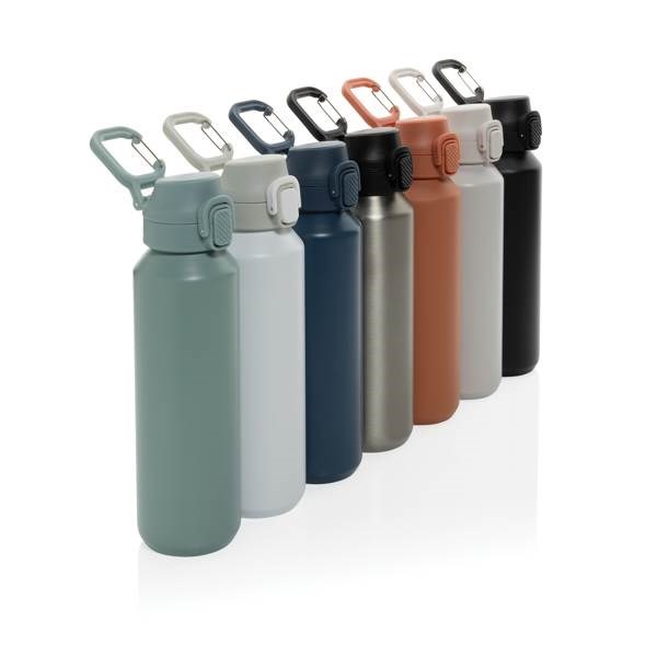 Obrázky: Uzamykateľná nerez šport, fľaša 600ml, strieborná, Obrázok 6