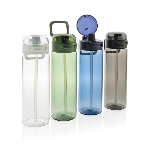 Obrázky: Športová fľaša na vodu, RPET 800 ml, čierna, Obrázok 7
