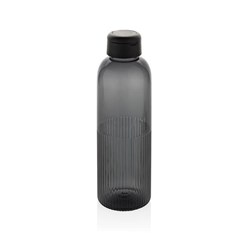 Obrázky: Neprieust. fľaša RPET 750 ml, vlnit. efekt, čierna