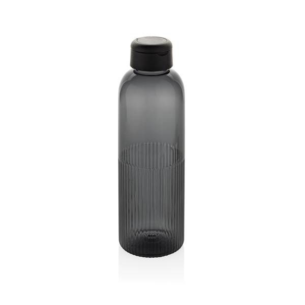 Obrázky: Neprieust. fľaša RPET 750 ml, vlnit. efekt, čierna
