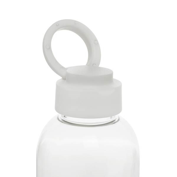 Obrázky: Neprieust. fľaša RPET 750 ml, vlnit. efekt, transp, Obrázok 3