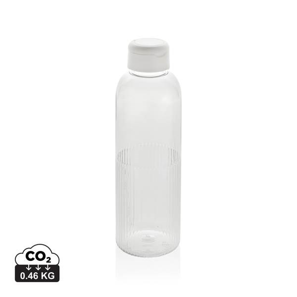 Obrázky: Neprieust. fľaša RPET 750 ml, vlnit. efekt, transp, Obrázok 10