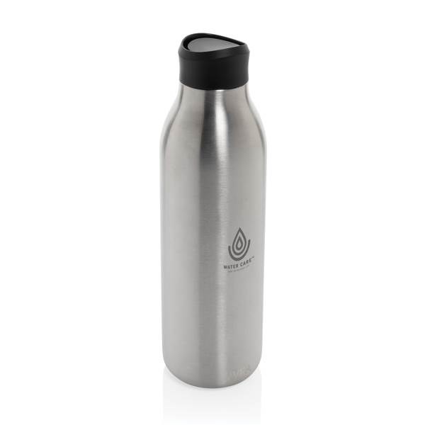 Obrázky: Strieborná fľaša na vodu 600ml, recykl. nerez oceľ, Obrázok 7