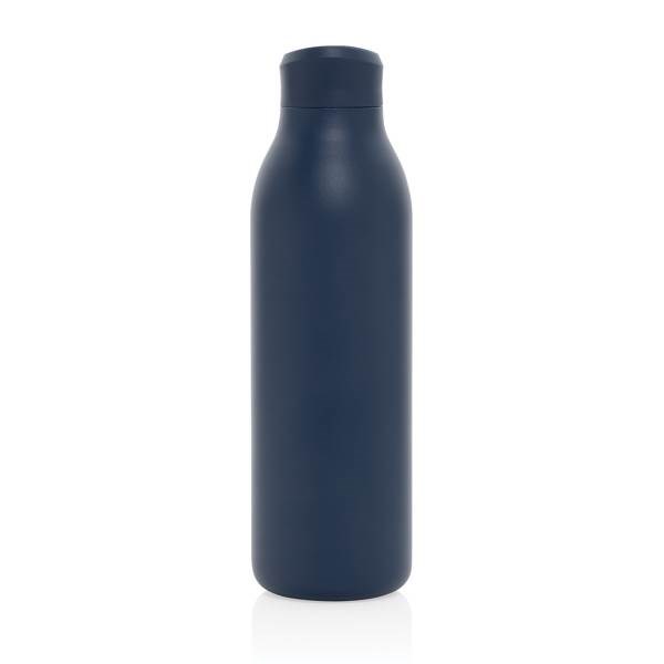 Obrázky: Modrá fľaša na vodu 600ml, recyklovaná nerez oceľ, Obrázok 4