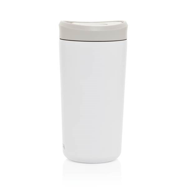 Obrázky: Biely termohrnček 400ml , RCS recykl. nerez oceľ, Obrázok 3