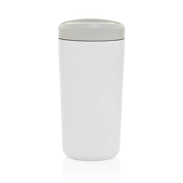 Obrázky: Biely termohrnček 400ml , RCS recykl. nerez oceľ, Obrázok 4