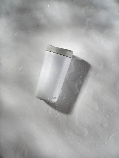 Obrázky: Biely termohrnček 400ml , RCS recykl. nerez oceľ, Obrázok 12