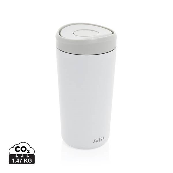 Obrázky: Biely termohrnček 400ml , RCS recykl. nerez oceľ, Obrázok 15
