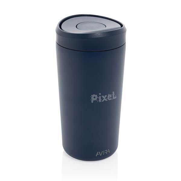 Obrázky: Modrý termohrnček 400ml , RCS recykl. nerez oceľ, Obrázok 7