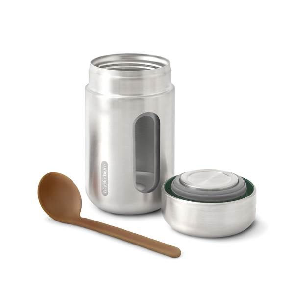 Obrázky: Termonádoba na potraviny 400ml Black+Blum,zelená, Obrázok 3