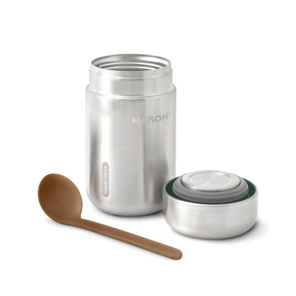 Obrázky: Termonádoba na potraviny 400ml Black+Blum,zelená, Obrázok 4