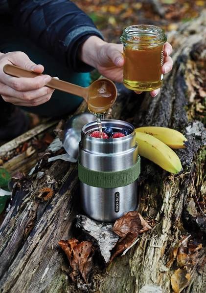 Obrázky: Termonádoba na potraviny 400ml Black+Blum,zelená, Obrázok 6