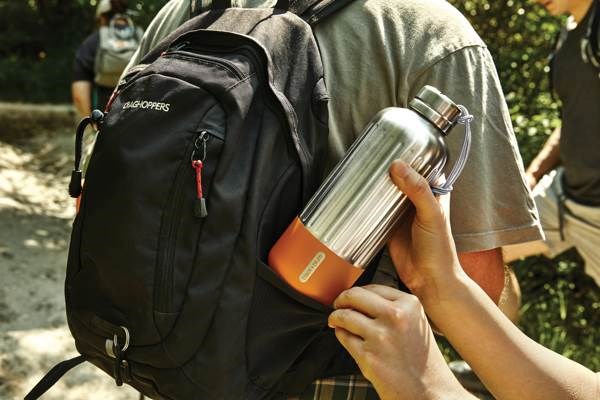 Obrázky: Veľká termoska 850ml s oranžovým dnom, Obrázok 8