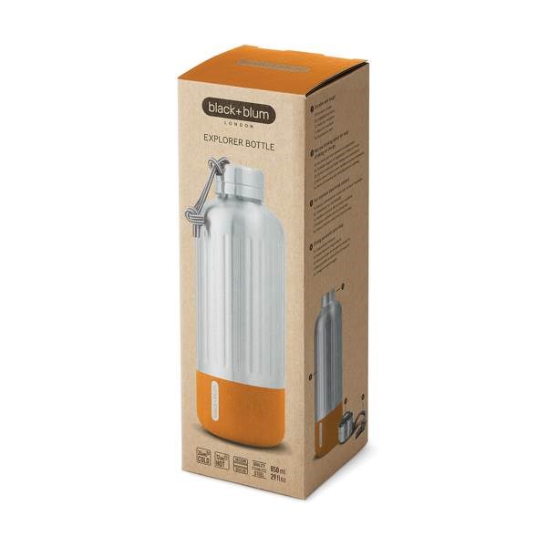Obrázky: Veľká termoska 850ml s oranžovým dnom, Obrázok 11