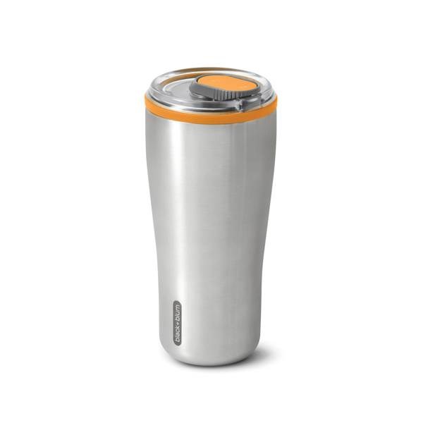 Obrázky: Nerezový termo hrnček 600ml Black+Blum, oranžová, Obrázok 2