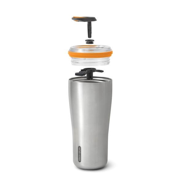 Obrázky: Nerezový termo hrnček 600ml Black+Blum, oranžová, Obrázok 3
