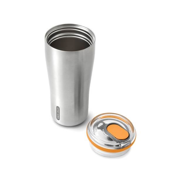 Obrázky: Nerezový termo hrnček 600ml Black+Blum, oranžová, Obrázok 5