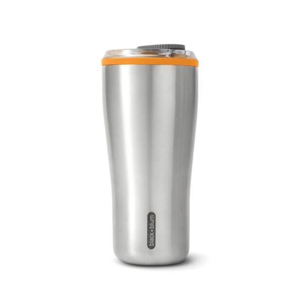 Obrázky: Nerezový termo hrnček 600ml Black+Blum, oranžová, Obrázok 6