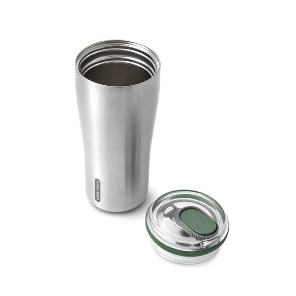 Obrázky: Nerezový termo hrnček 600ml Black+Blum, olivová, Obrázok 5
