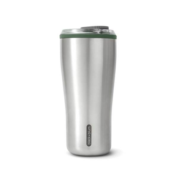 Obrázky: Nerezový termo hrnček 600ml Black+Blum, olivová, Obrázok 6