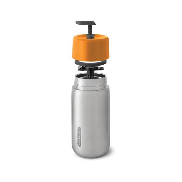 Obrázky: Nerezový termo hrnček 340ml Black+Blum, oranžová, Obrázok 4