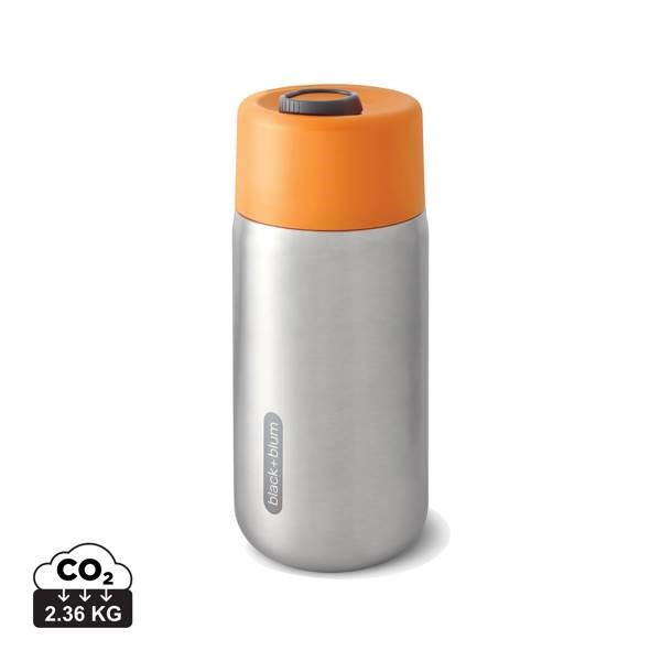Obrázky: Nerezový termo hrnček 340ml Black+Blum, oranžová, Obrázok 16