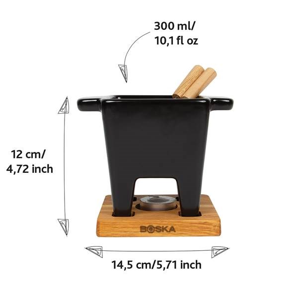 Obrázky: Fondue sada BOSKA Tapas Nero, Obrázok 3