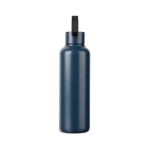 Obrázky: Termoska 600 ml z RCS recykl. ocele, modrá, Obrázok 2