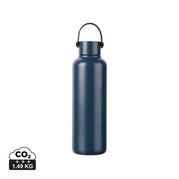 Obrázky: Termoska 600 ml z RCS recykl. ocele, modrá, Obrázok 6