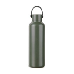 Obrázky: Termoska 600 ml z RCS recykl. ocele, zelená