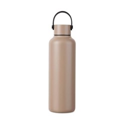 Obrázky: Termoska 600 ml z RCS recykl. ocele, béžová