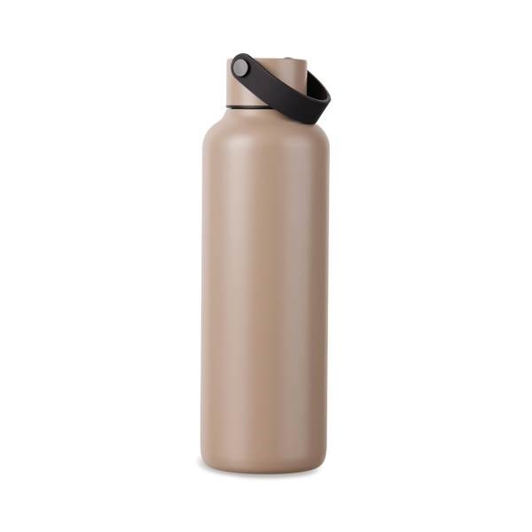 Obrázky: Termoska 600 ml z RCS recykl. ocele, béžová, Obrázok 3