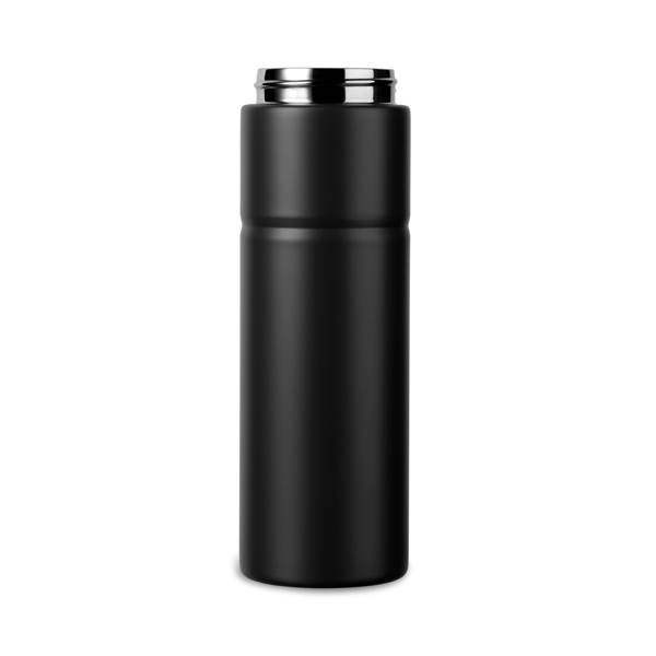 Obrázky: Termoska s rukoväťou 600 ml, nerez oceľ, čierna, Obrázok 6