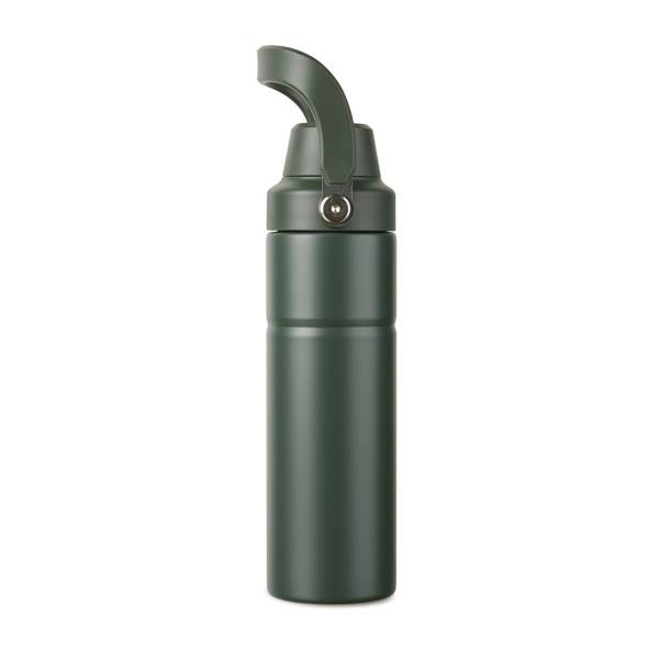 Obrázky: Termoska s rukoväťou 600 ml, nerez oceľ, zelená, Obrázok 2