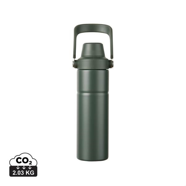 Obrázky: Termoska s rukoväťou 600 ml, nerez oceľ, zelená, Obrázok 14
