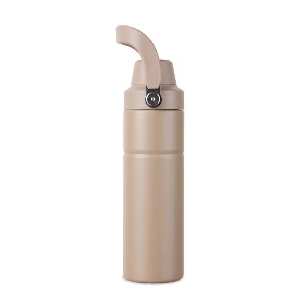 Obrázky: Termoska s rukoväťou 600 ml, nerez oceľ, béžová, Obrázok 2