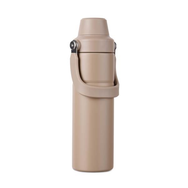 Obrázky: Termoska s rukoväťou 600 ml, nerez oceľ, béžová, Obrázok 3