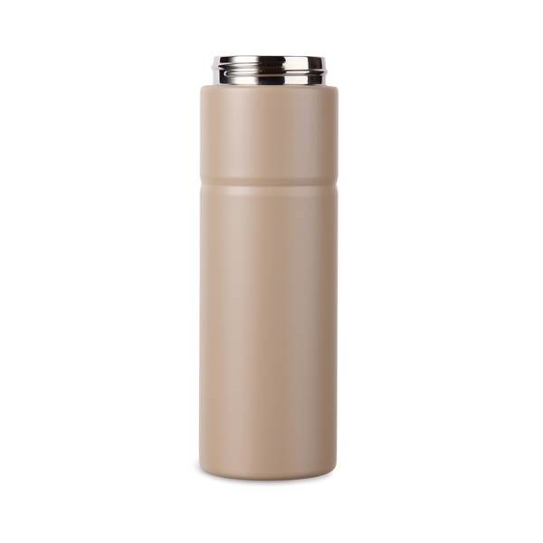 Obrázky: Termoska s rukoväťou 600 ml, nerez oceľ, béžová, Obrázok 6