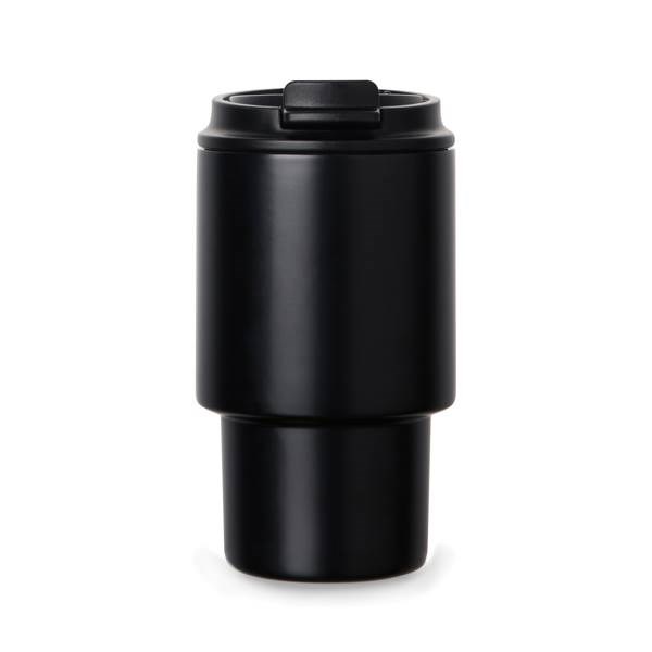 Obrázky: Termohrnček 350 ml recykl. nerez, čierna, Obrázok 5