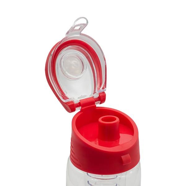 Obrázky: Tritánová fľaša 700ml s infuzérom, červená, Obrázok 4