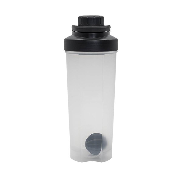 Obrázky: Čierný plastový šejker 700 ml, Obrázok 2