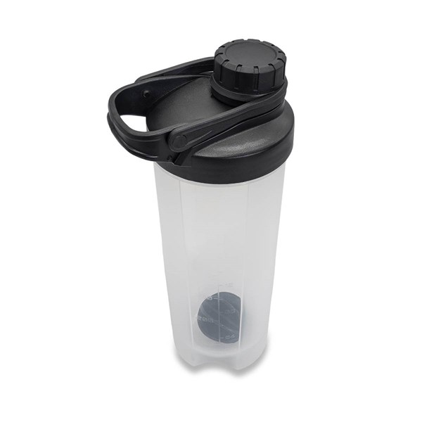 Obrázky: Čierný plastový šejker 700 ml, Obrázok 3