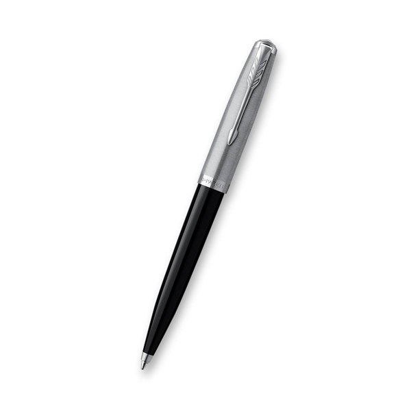 Obrázky: KP PARKER 51 Black CT + čierne kožené puzdro, Obrázok 2